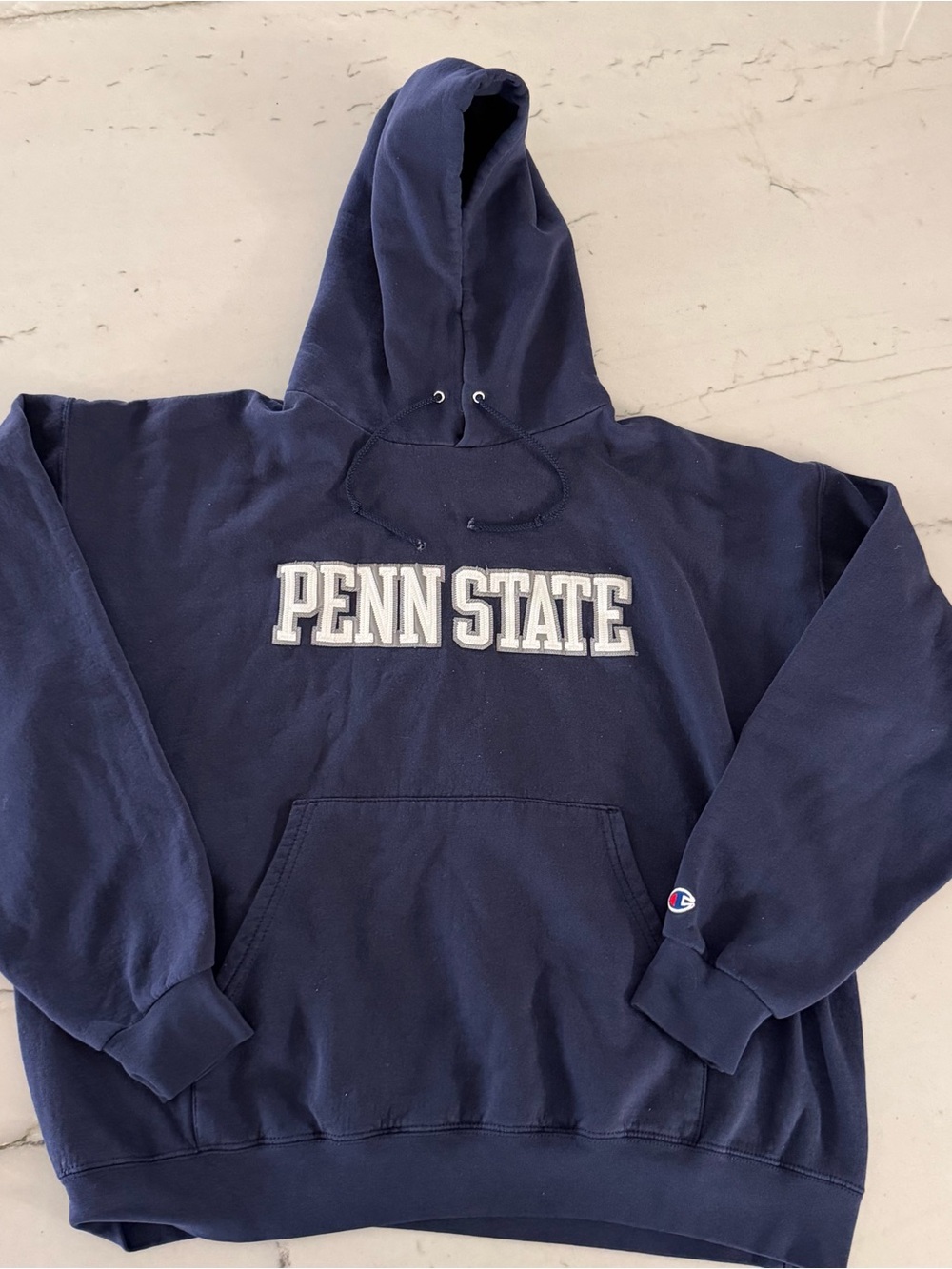 Penn State Nittany Lions XL Hoodie Champion PSU NCAA Blue